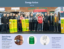 Tablet Screenshot of energyaction.ie